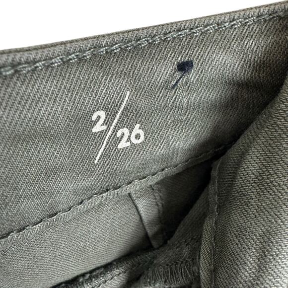 Liverpool Kylie Cropped Cargo Mid Rise Zipper Lower Leg Skinny Jeans Size 2 26 - Picture 11 of 11